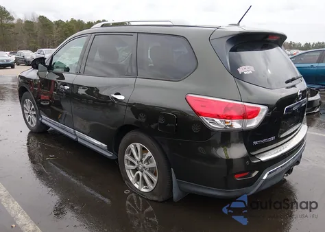 2015 Nissan Pathfinder Sl z USA, uszkodzony, nr VIN 5N1AR2MMXFC719276